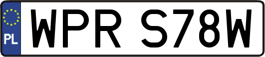 WPRS78W