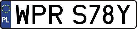 WPRS78Y