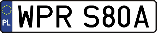 WPRS80A