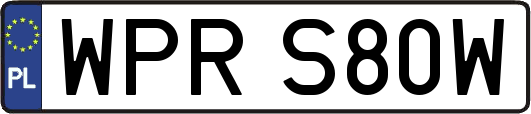 WPRS80W