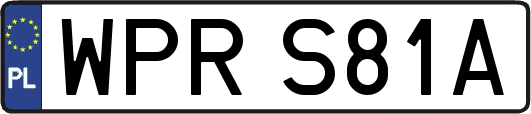 WPRS81A
