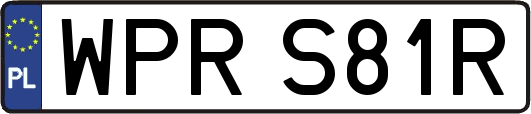 WPRS81R