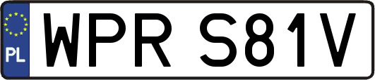 WPRS81V