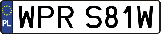WPRS81W