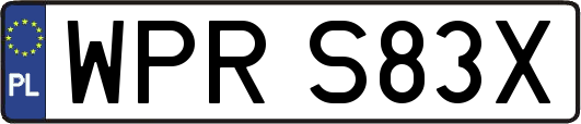 WPRS83X