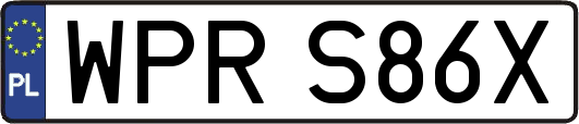 WPRS86X