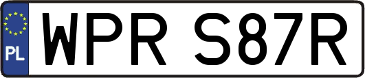 WPRS87R
