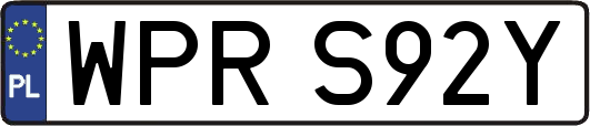 WPRS92Y