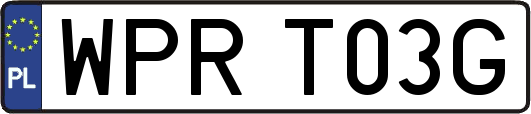 WPRT03G