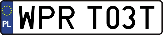 WPRT03T