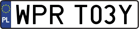 WPRT03Y