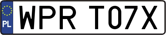WPRT07X