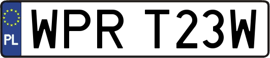 WPRT23W