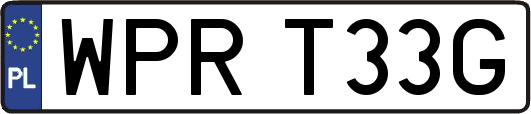 WPRT33G