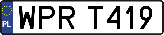 WPRT419