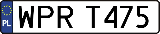 WPRT475