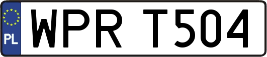 WPRT504