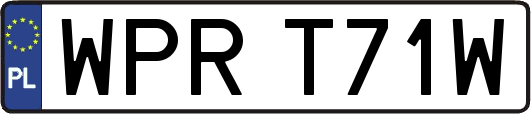 WPRT71W