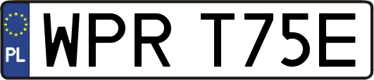 WPRT75E