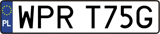 WPRT75G