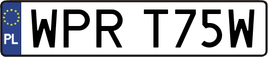 WPRT75W