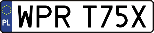 WPRT75X