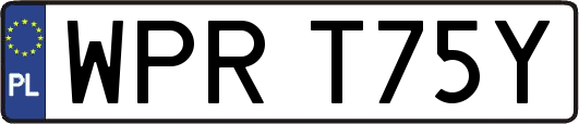 WPRT75Y