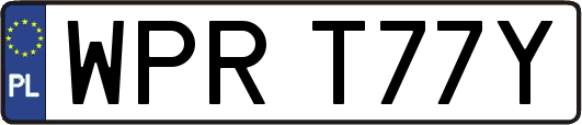 WPRT77Y