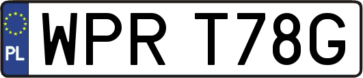 WPRT78G