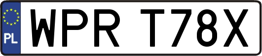 WPRT78X
