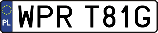 WPRT81G