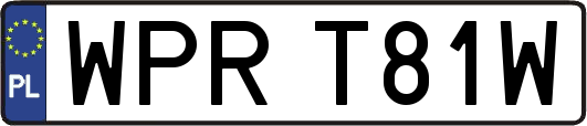 WPRT81W