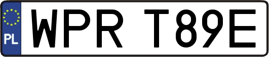 WPRT89E