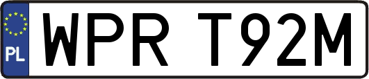 WPRT92M