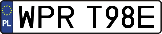 WPRT98E