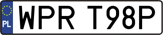 WPRT98P