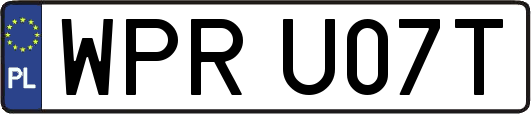 WPRU07T
