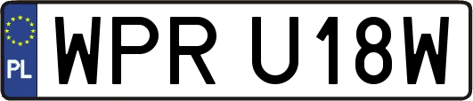 WPRU18W
