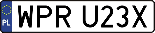 WPRU23X