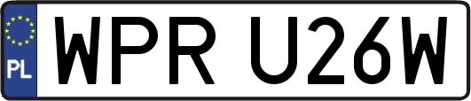 WPRU26W