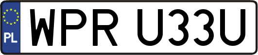 WPRU33U