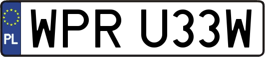 WPRU33W