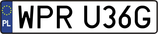 WPRU36G