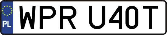 WPRU40T