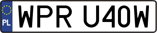 WPRU40W