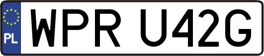 WPRU42G