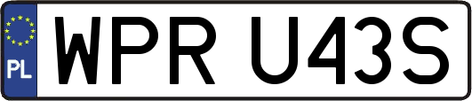 WPRU43S