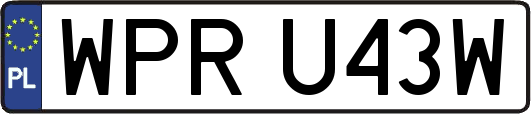 WPRU43W