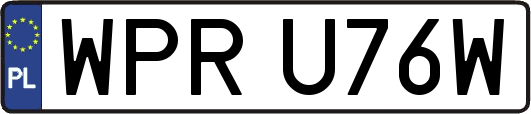 WPRU76W