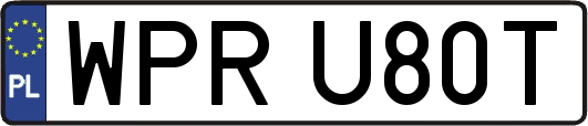 WPRU80T